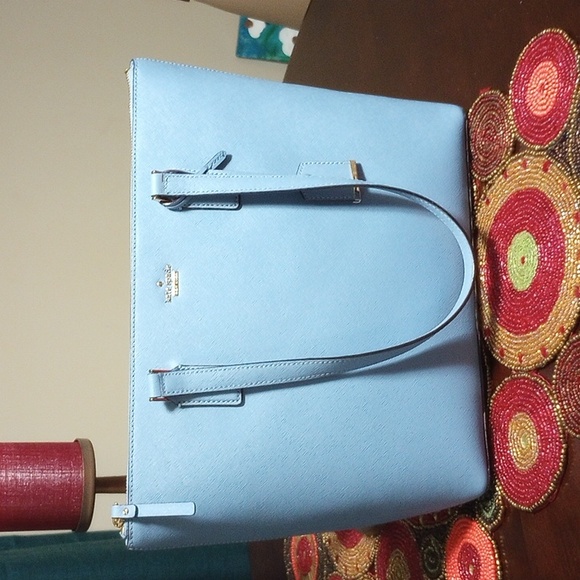 Kate Spade Cameron Street Lucie Tote Bag -Tile Blue - Picture 6 of 17